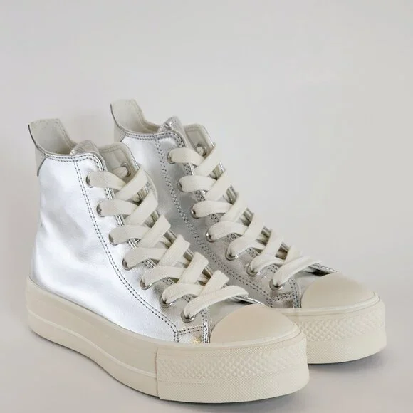 Converse Shoes Converse Ctas Lift Hi Metallic Womens Platform